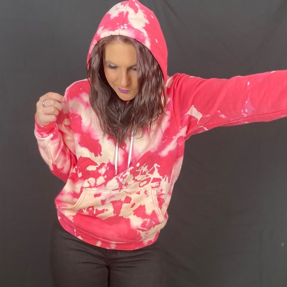 Handmade Tie Dye Hoodie - Picture 2 of 4